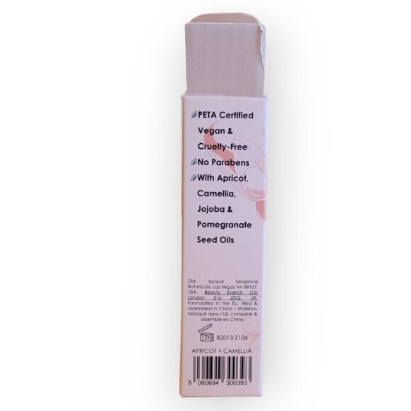 Seraphine Botanicals Apricot Camellia Lip Serum 10mL NWT - Picture 3 of 4